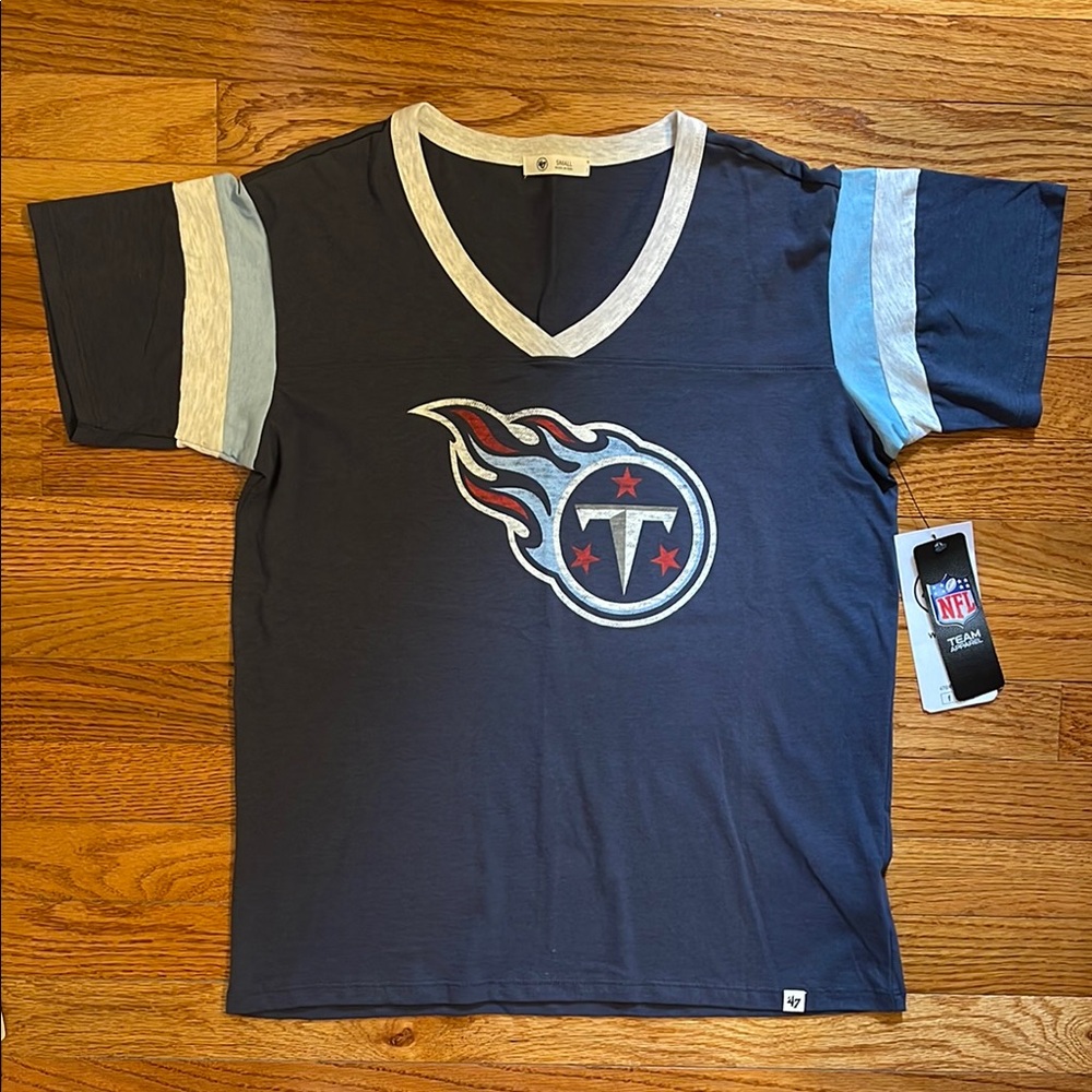 NWT NFL Tennessee Titans Blue Short Sleeve Tee Women’s S